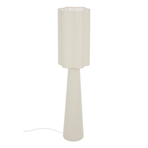 Lampa podłogowa BLANCA, Ø 28 x 124 cm, beżowa