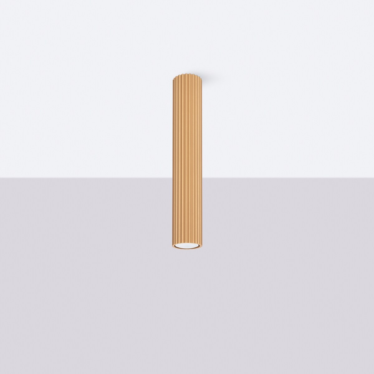 Plafon KARBON 40 złoty