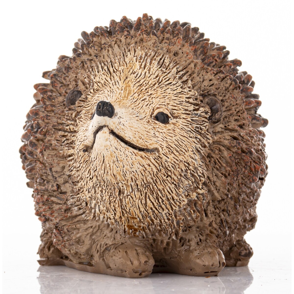 Dekoracja - figurka jeża 7,5x9,5x6,5 cm RICCIU