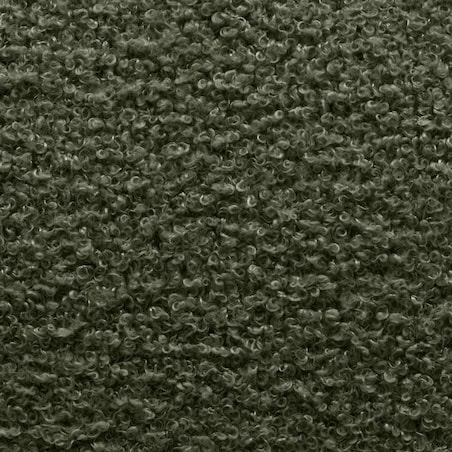 Fotel obrotowy 77x106x85 PALLASS bouclé ciemnozielony