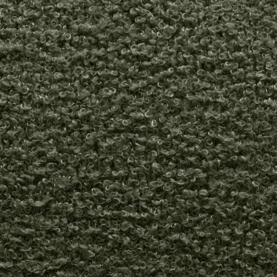 Fotel obrotowy 77x106x85 PALLASS bouclé ciemnozielony