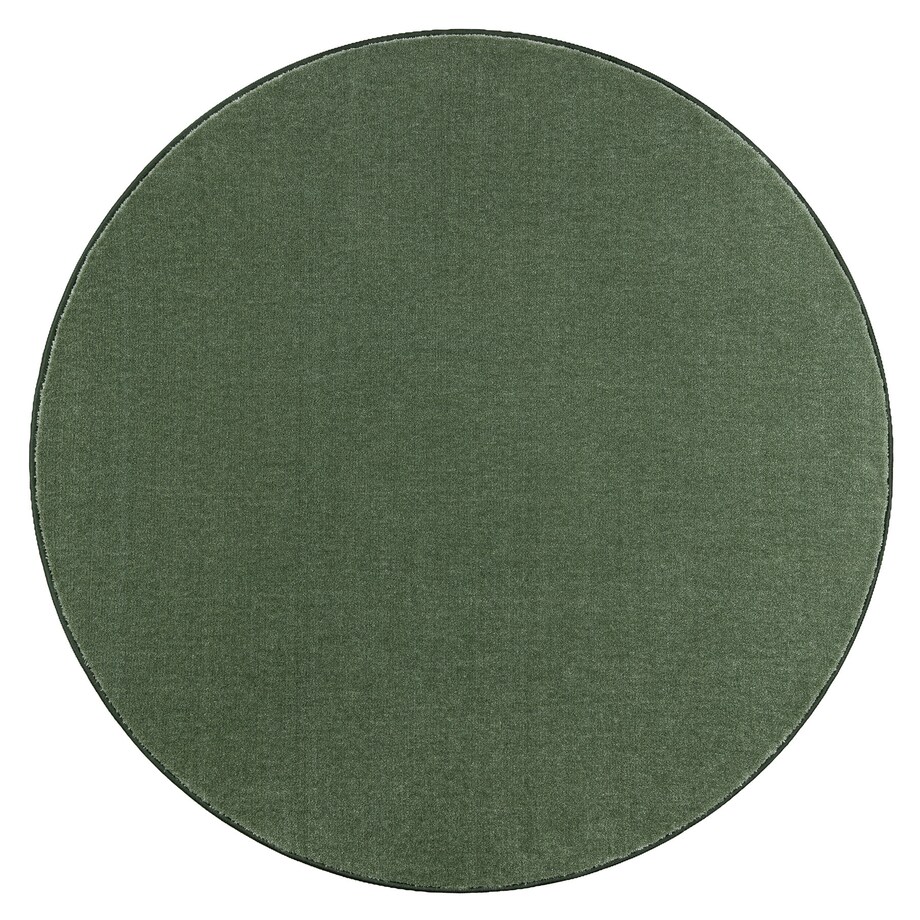 Dywan koło SEDUCTION zielony 26 miękka, koło 200 cm
