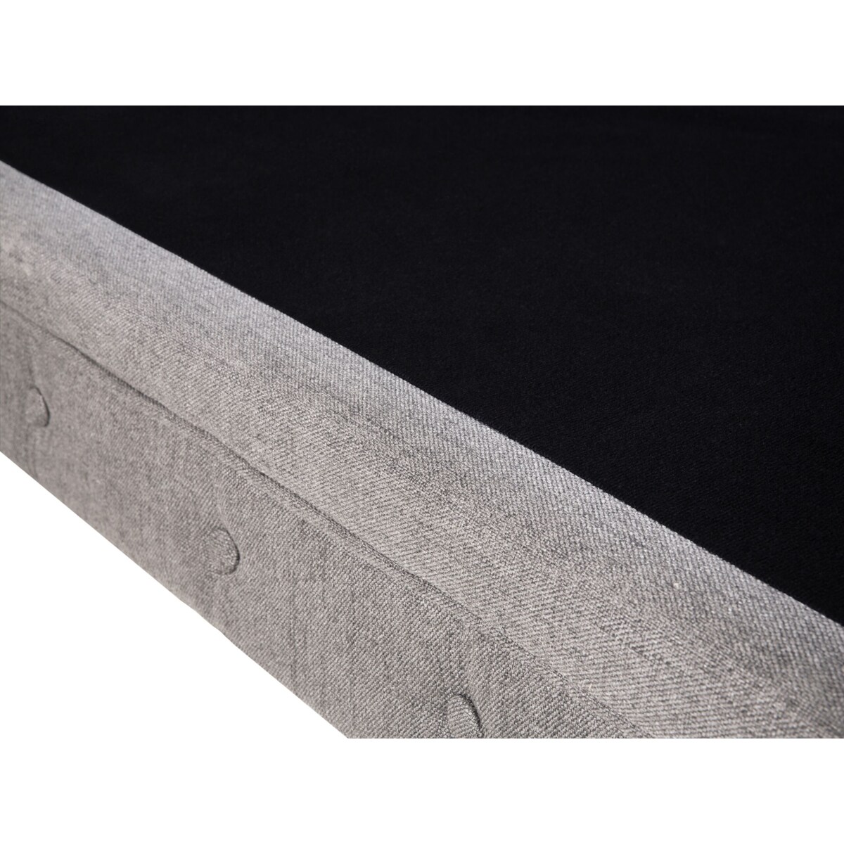 Sofa 3-osobowa jasnoszara CHESTERFIELD