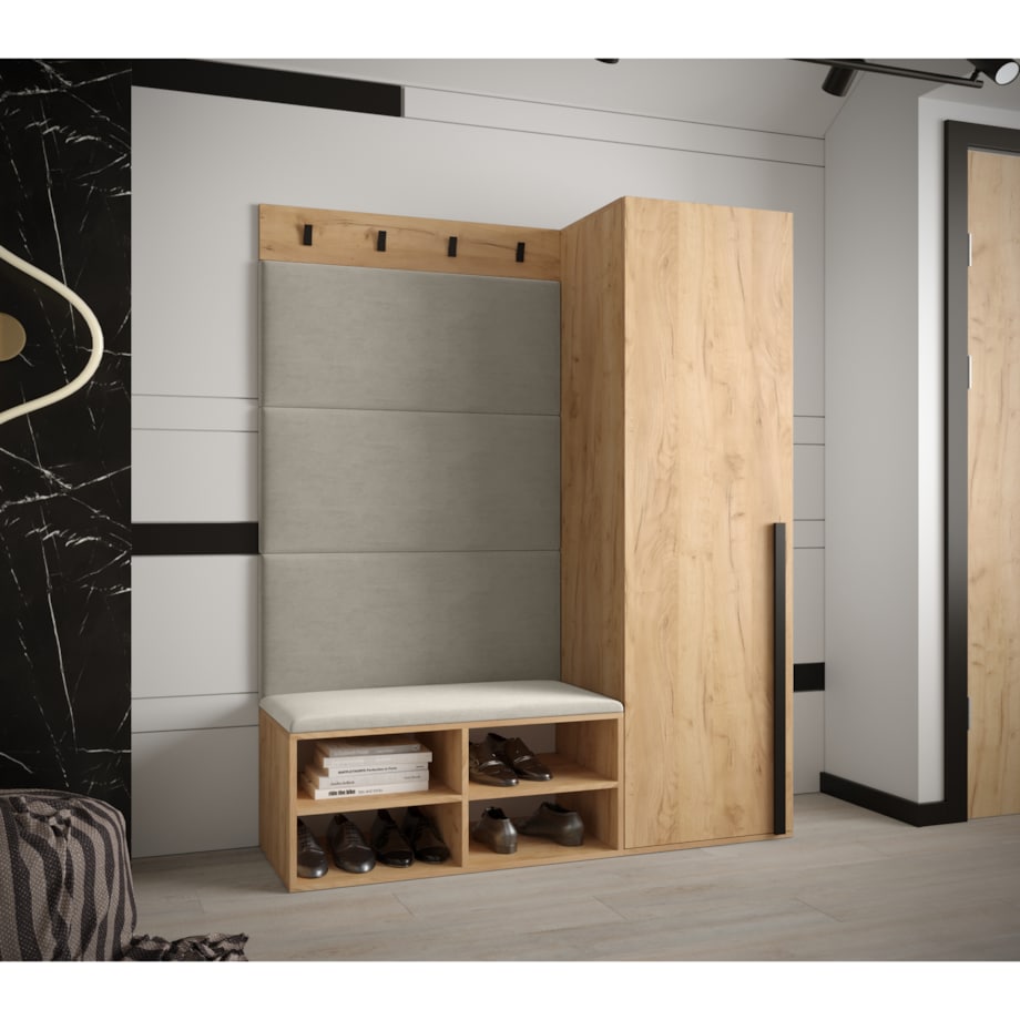 Garderoba do przedpokoju Abiks MIRO 6 craft+manila02