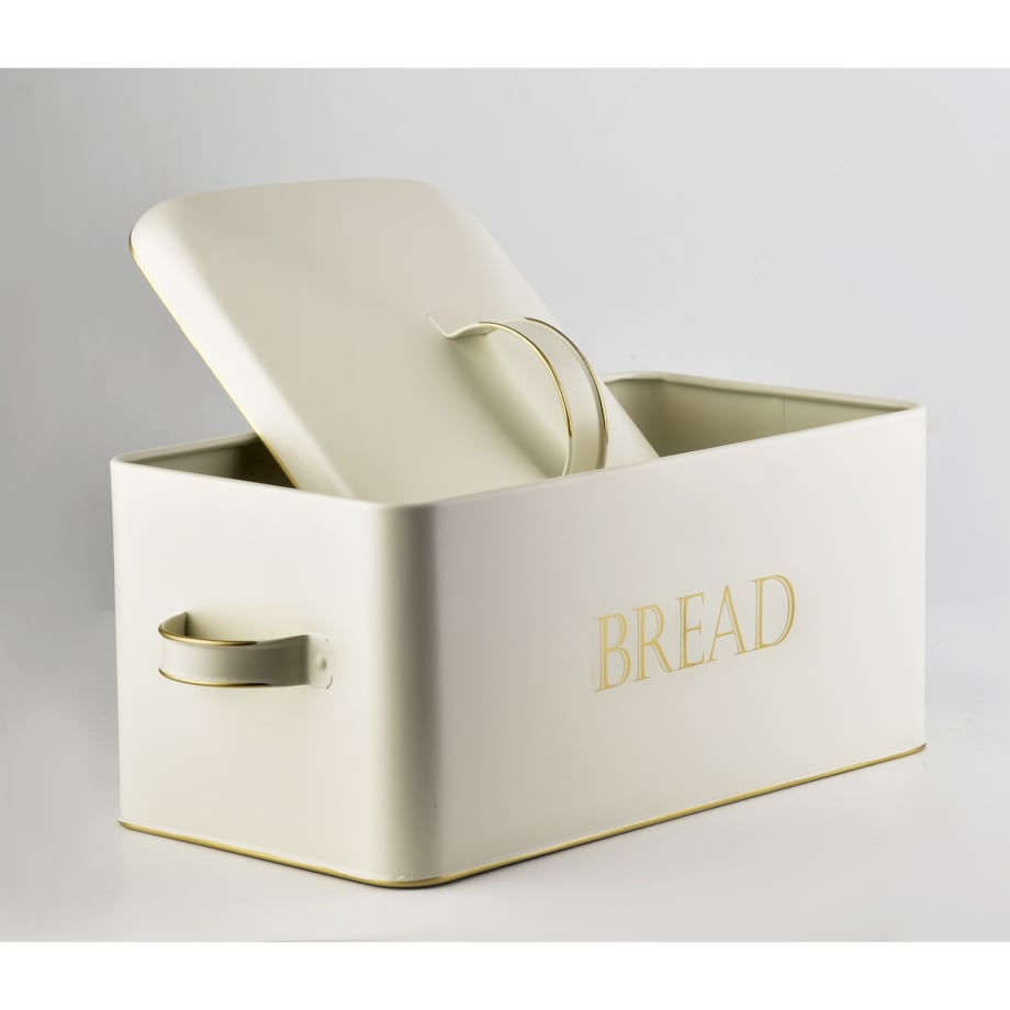 SANDY VINTAGE Chlebak 39x18xh21cm BEŻOWY