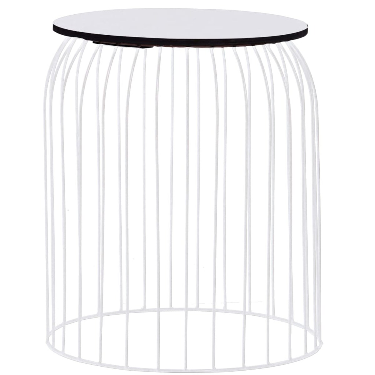 vidaXL Stoliki kawowe, 3 szt., białe