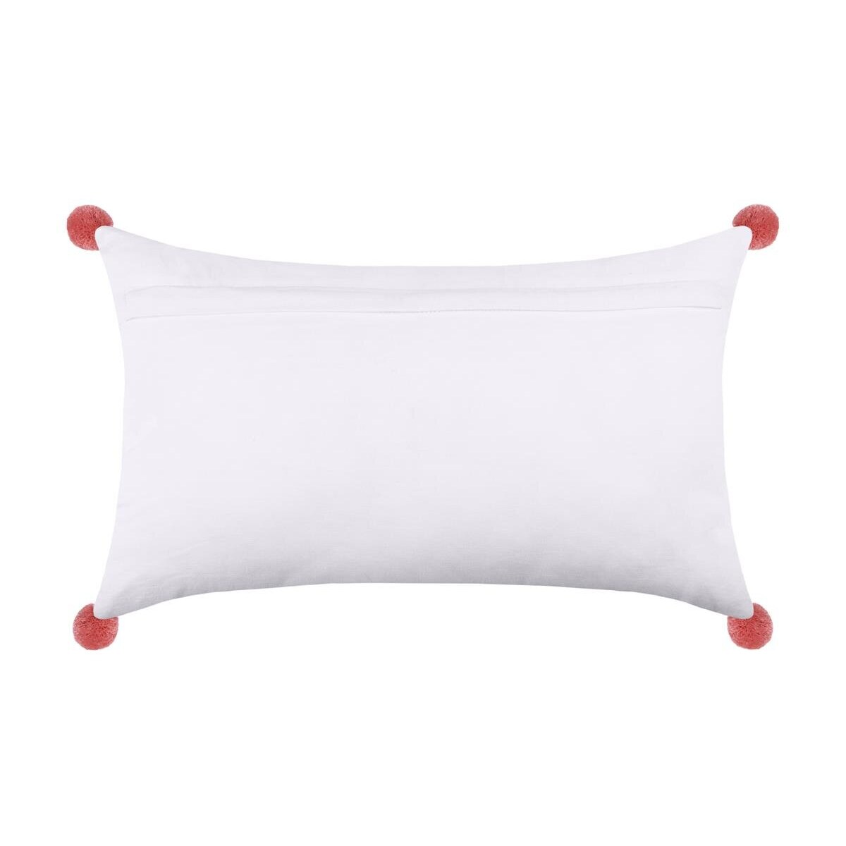 Poduszka dla dziecka ZOELINE z pomponami, 30 x 50 cm