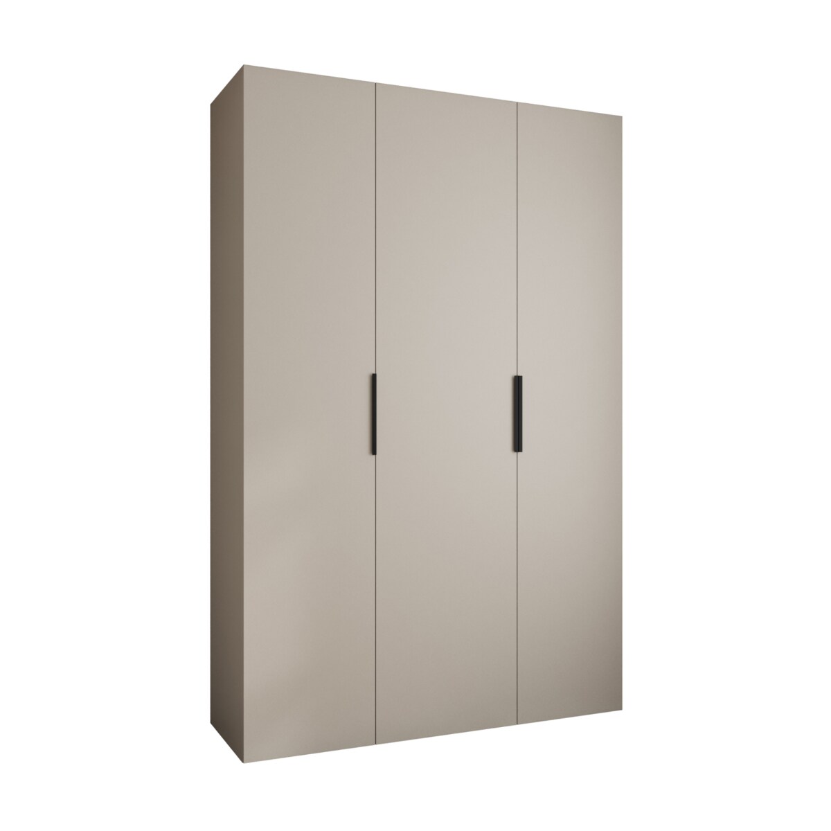 Szafa trzydrzwiowa Como 4 160 gł.40 kaszmir+czarny