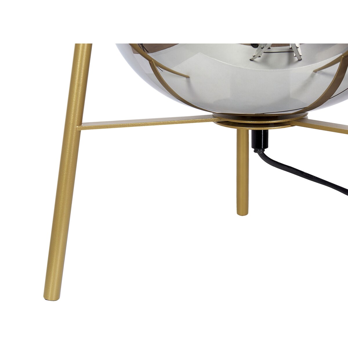 Lampa stołowa metalowa złota MENA