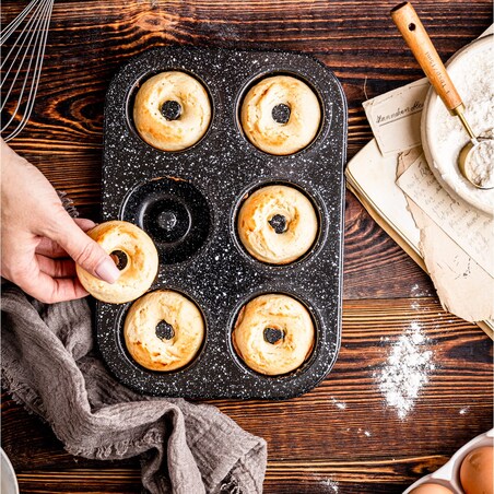 Forma do pieczenia 6 muffinów babeczek z powłoką nieprzywieralną KLAUSBERG