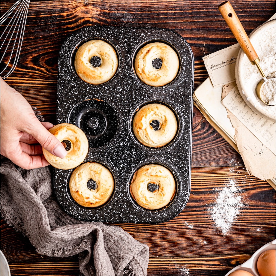 Forma do pieczenia 6 muffinów babeczek z powłoką nieprzywieralną KLAUSBERG