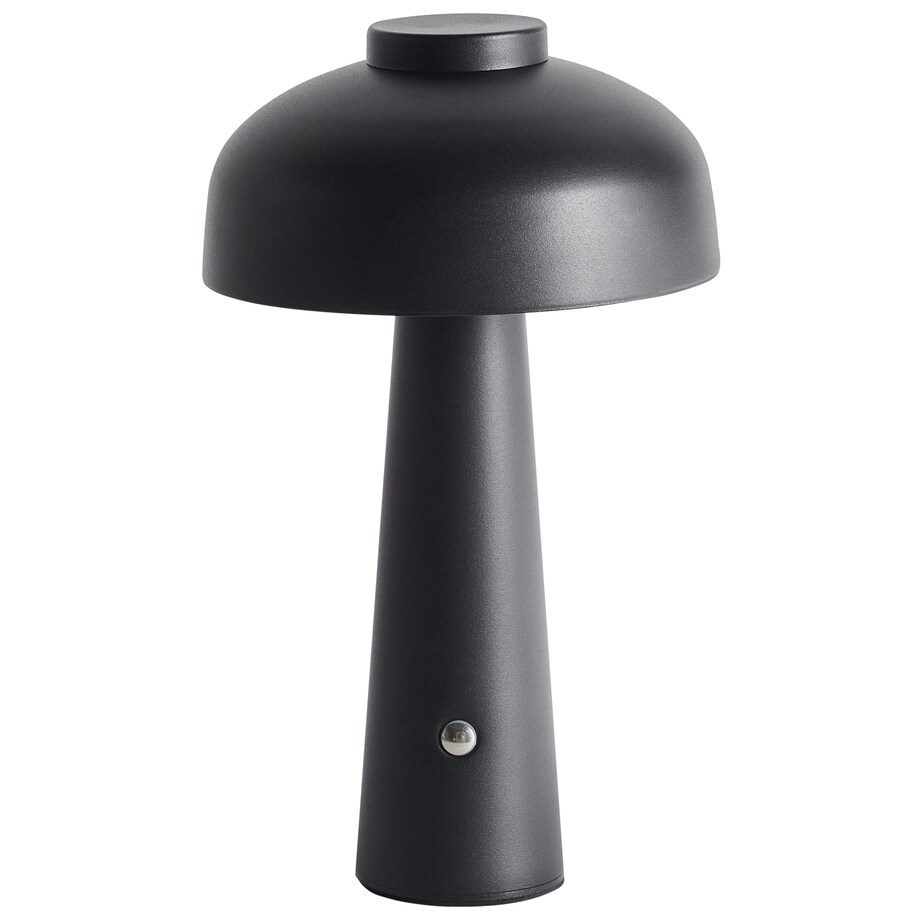 Bezprzewodowa lampa stołowa LED AGUSAN Ze ściemniaczem Metal Czarny