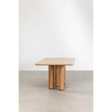 Prostokątny stół do jadalni jesionowy Noelys 200x100 cm