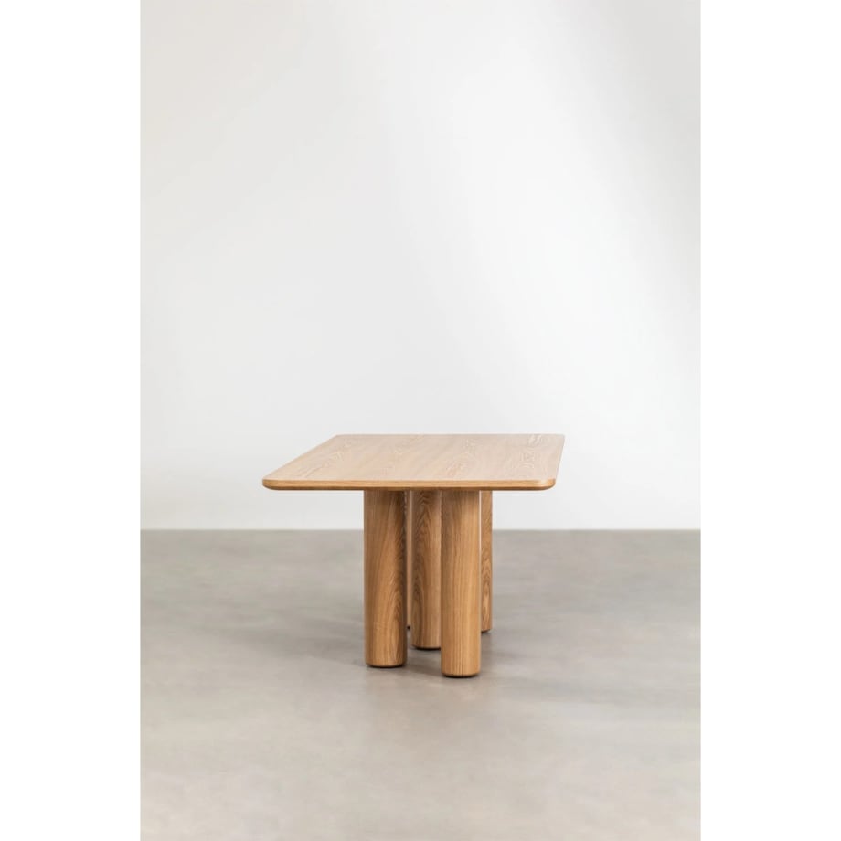 Prostokątny stół do jadalni jesionowy Noelys 200x100 cm