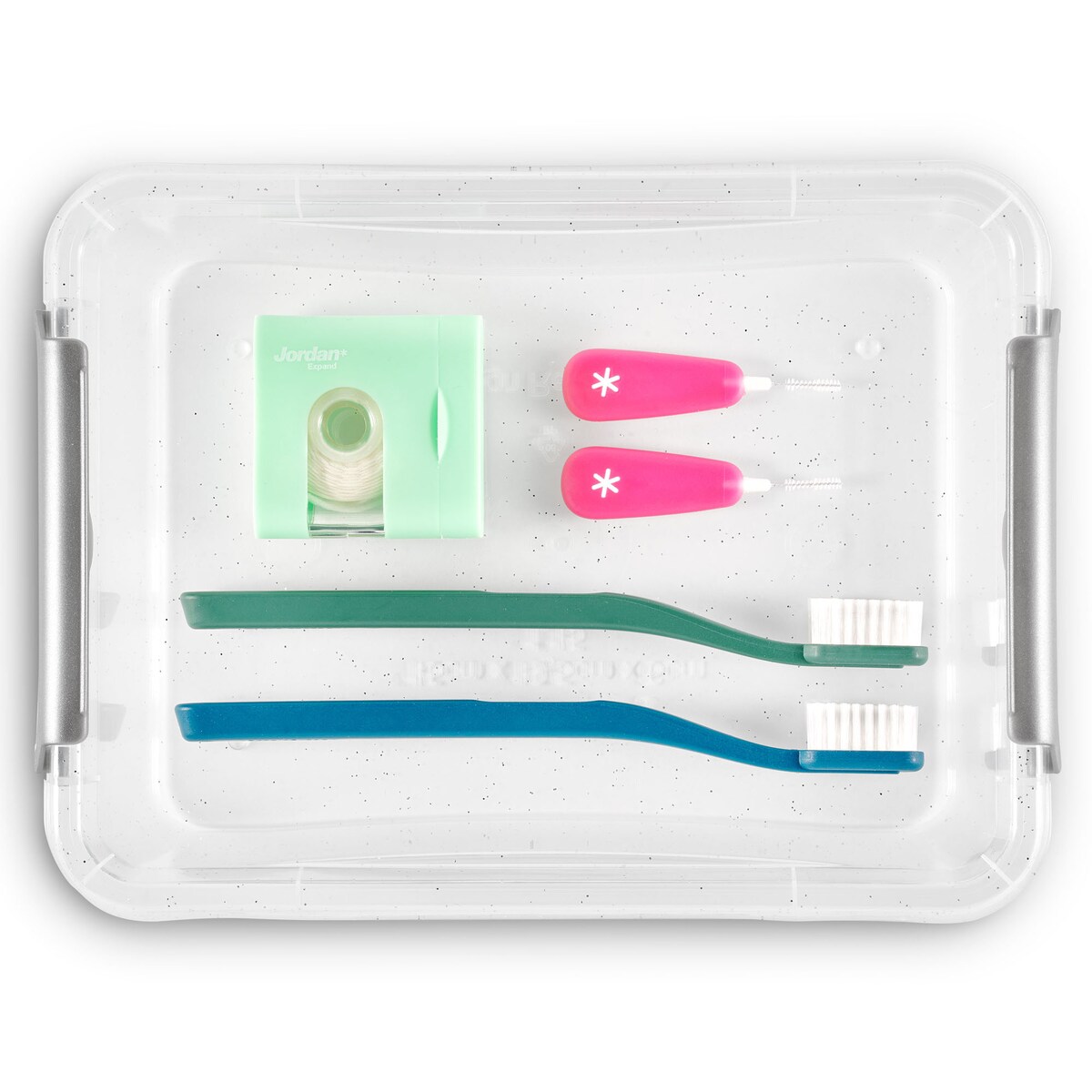 Pojemnik Plastikowy Pudełko Z Pokrywą Na Żywność Antybakteryjne 3X 0,35L