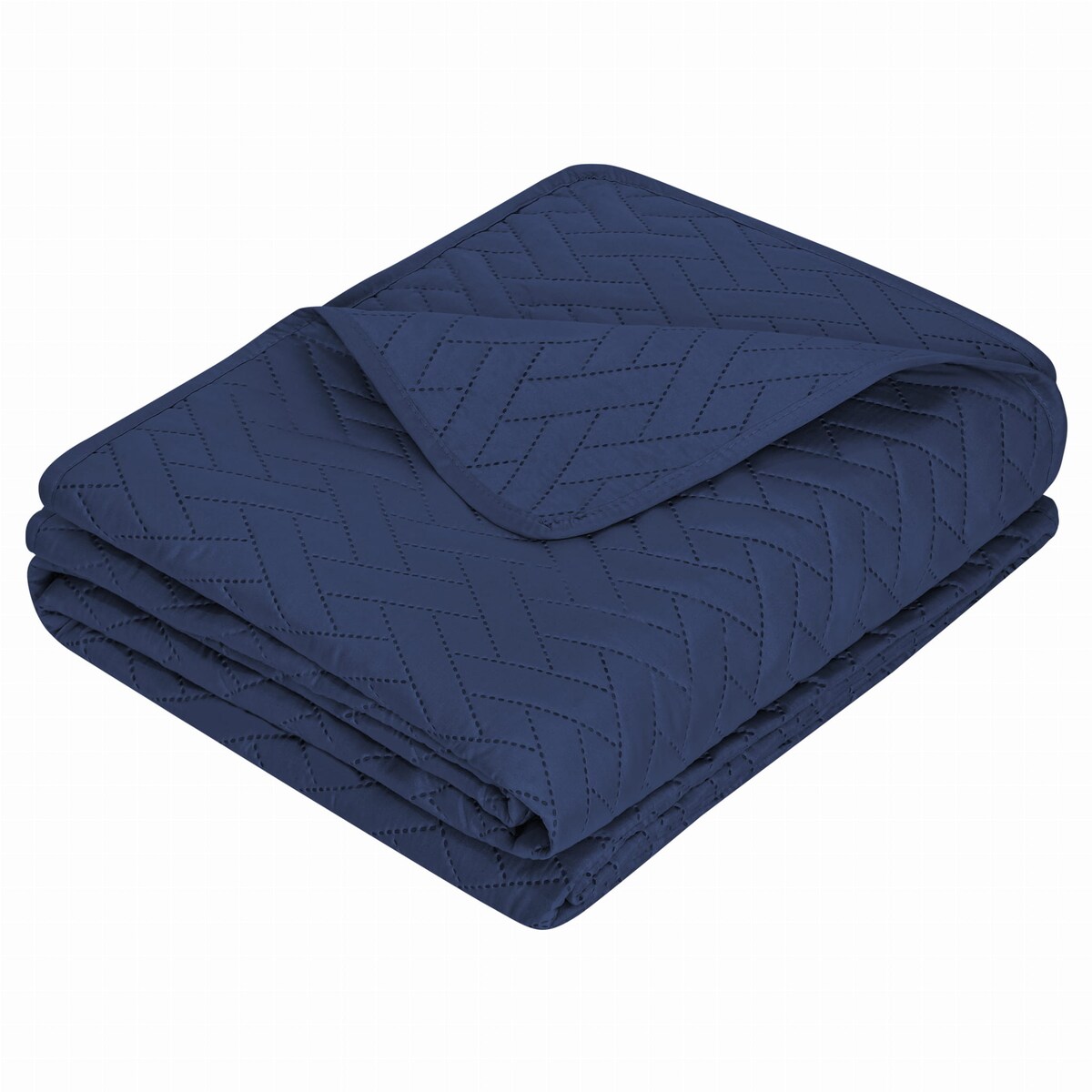 Narzuta na Łóżko Pikowana Dwustronna Kapa 240 x 220 cm Koc Pled Pokrowiec Dash