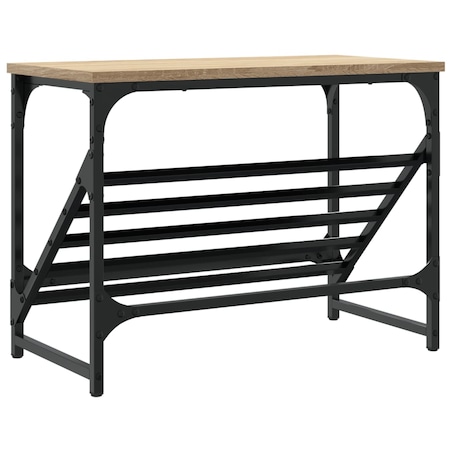 vidaXL Stojak na buty, dąb sonoma, 60x30x45cm, materiał drewnopochodny