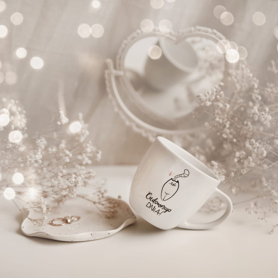 Kubek 300 ml - Cudownego dnia KOTEK