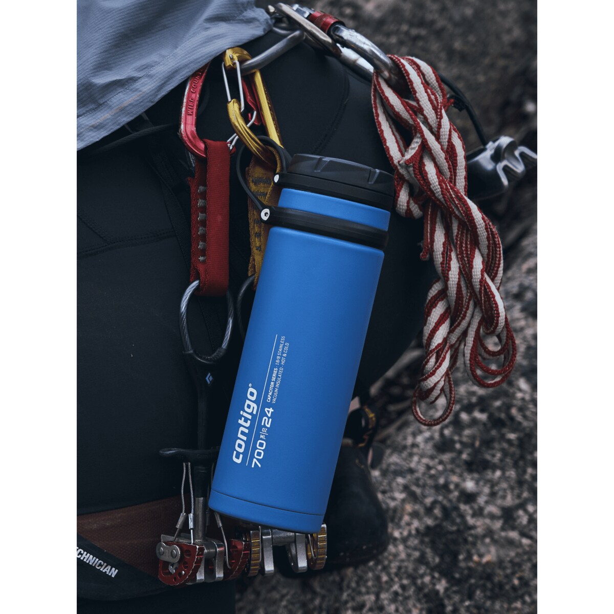 Termos/Bidon termiczny Contigo Fuse 700ml - - Niebieski