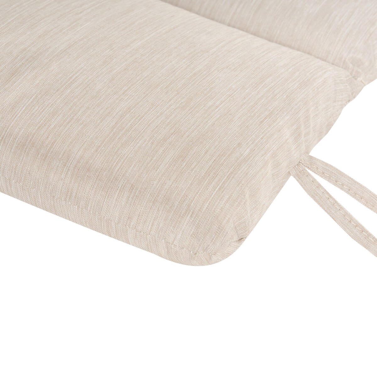 Poduszka na leżak ogrodowy BRESCIA PREMIUM 180 x 60 cm Jasnobeżowy