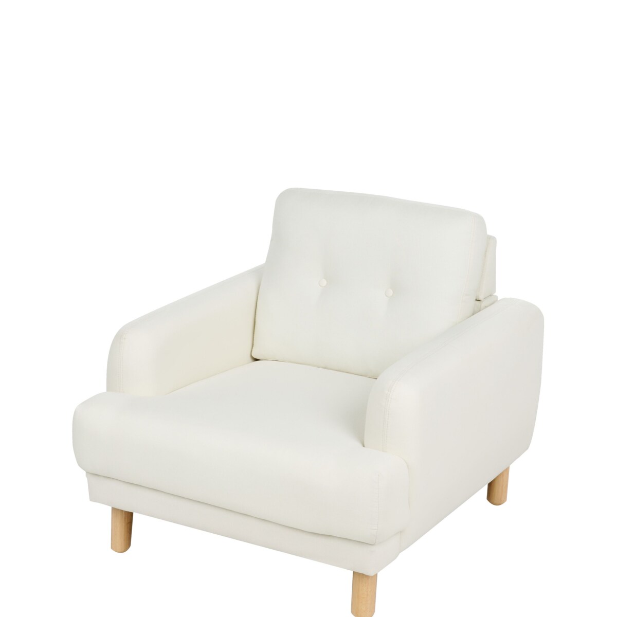 Fotel złamana biel TUVE