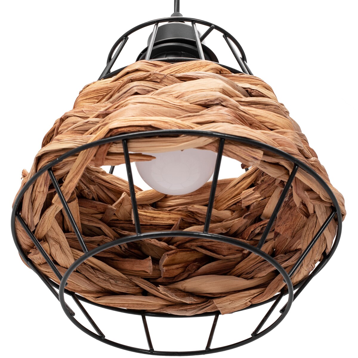 Lampa Wisząca Sufitowa Natural Pleciona E27 Boho