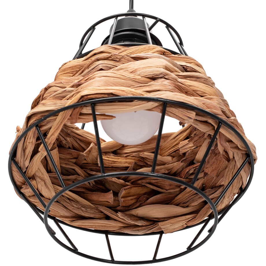 Lampa Wisząca Sufitowa Natural Pleciona E27 Boho