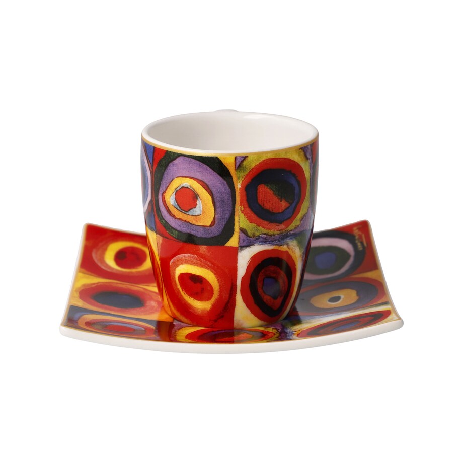 W. Kandinsky - Squares - Filżanka espresso - Goebel