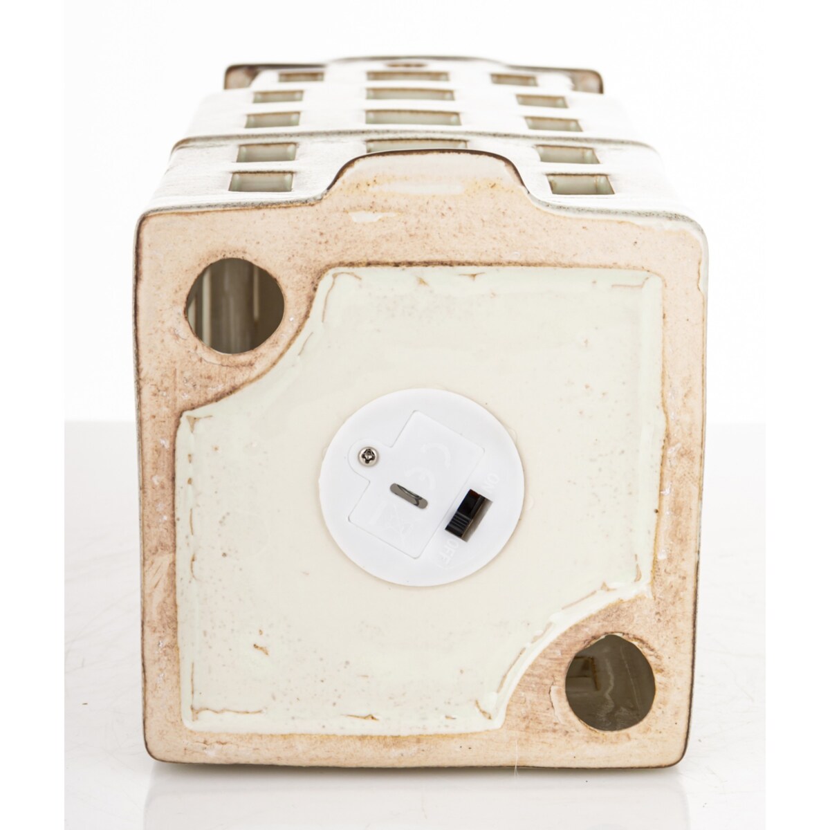 Domek kamienica LED 26x10x11 cm BALAY brązowy