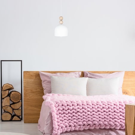 Lampa sufitowa OSLO H0223 HEXE kolor biały