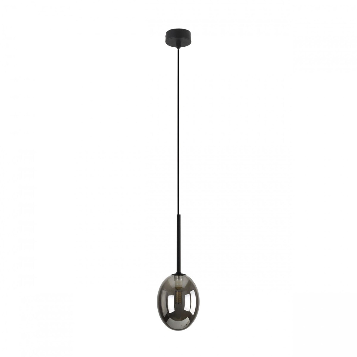 Lampa wisząca TK Lighting PEARL BLACK 10827 czarna G9 regulowana wysokość 145 cm metal szkło do salonu i kuchni