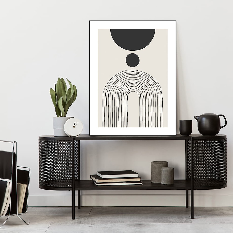 plakat arches and circle no 4 50x70 cm