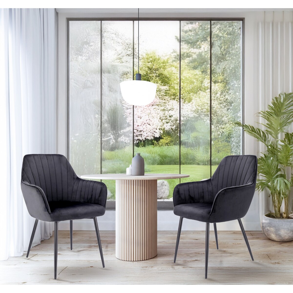 Krzesło Cora Czarne