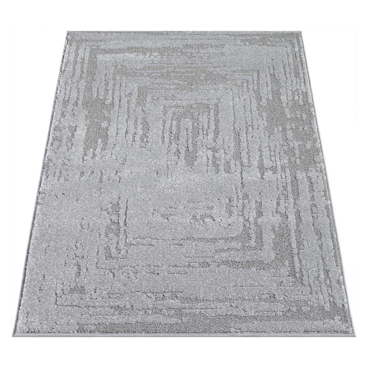 Dywan nowoczesny minimalistyczny high low Flaire 1710 szary 80x300