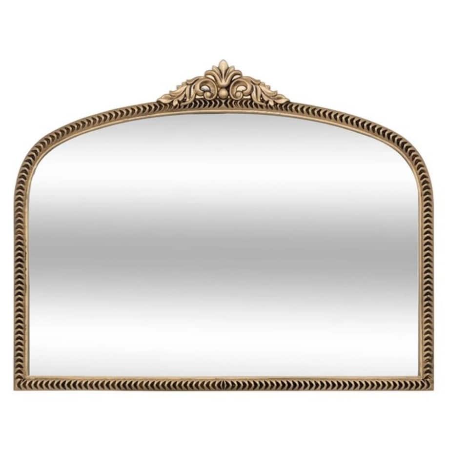 Lustro MDF stare złoto Corentia 71x56 cm