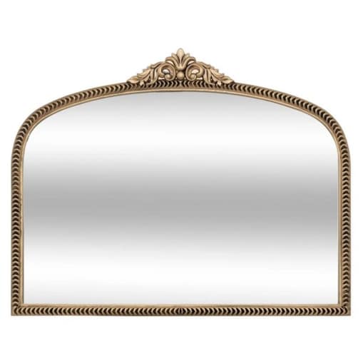 Lustro MDF stare złoto Corentia 71x56 cm