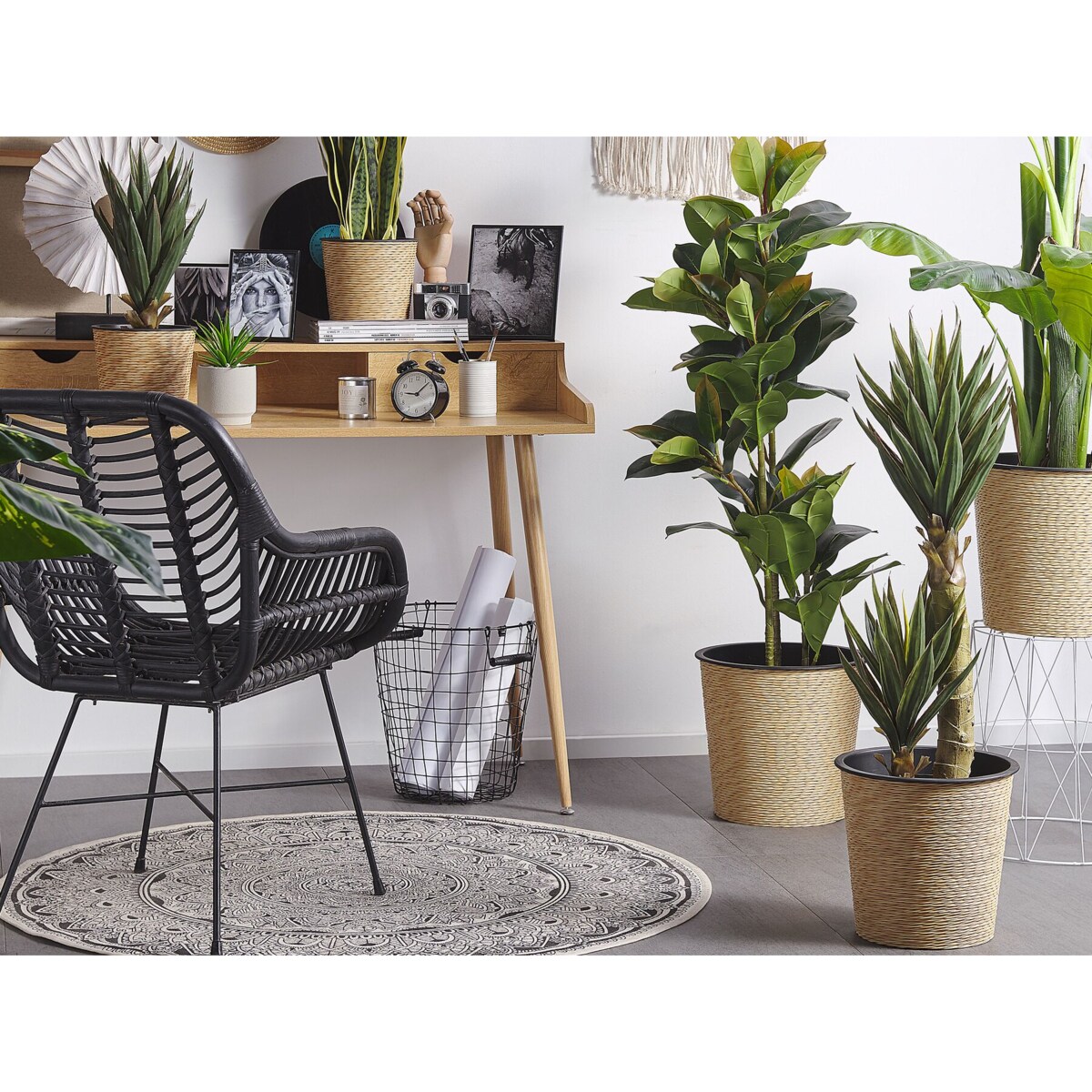 Sztuczna roślina doniczkowa 90 cm YUCCA