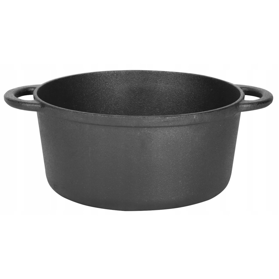 Garnek żeliwny ciężki żeliwo 24cm 4L ROSSNER