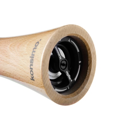 Konsimo SALPE Komplet dwóch młynków, 18 cm buk, buk