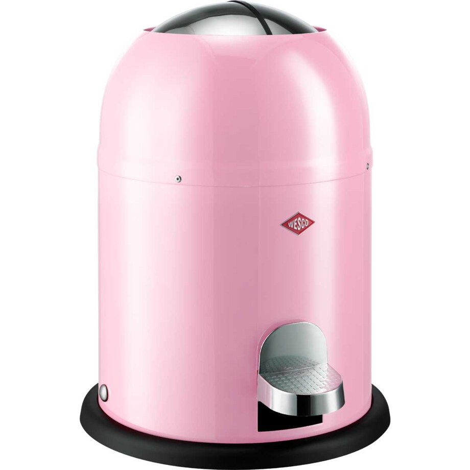 Kosz na śmieci różowy Single Master Wesco