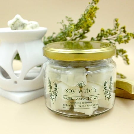 Leśne woski zapachowe do kominka Soy Witch