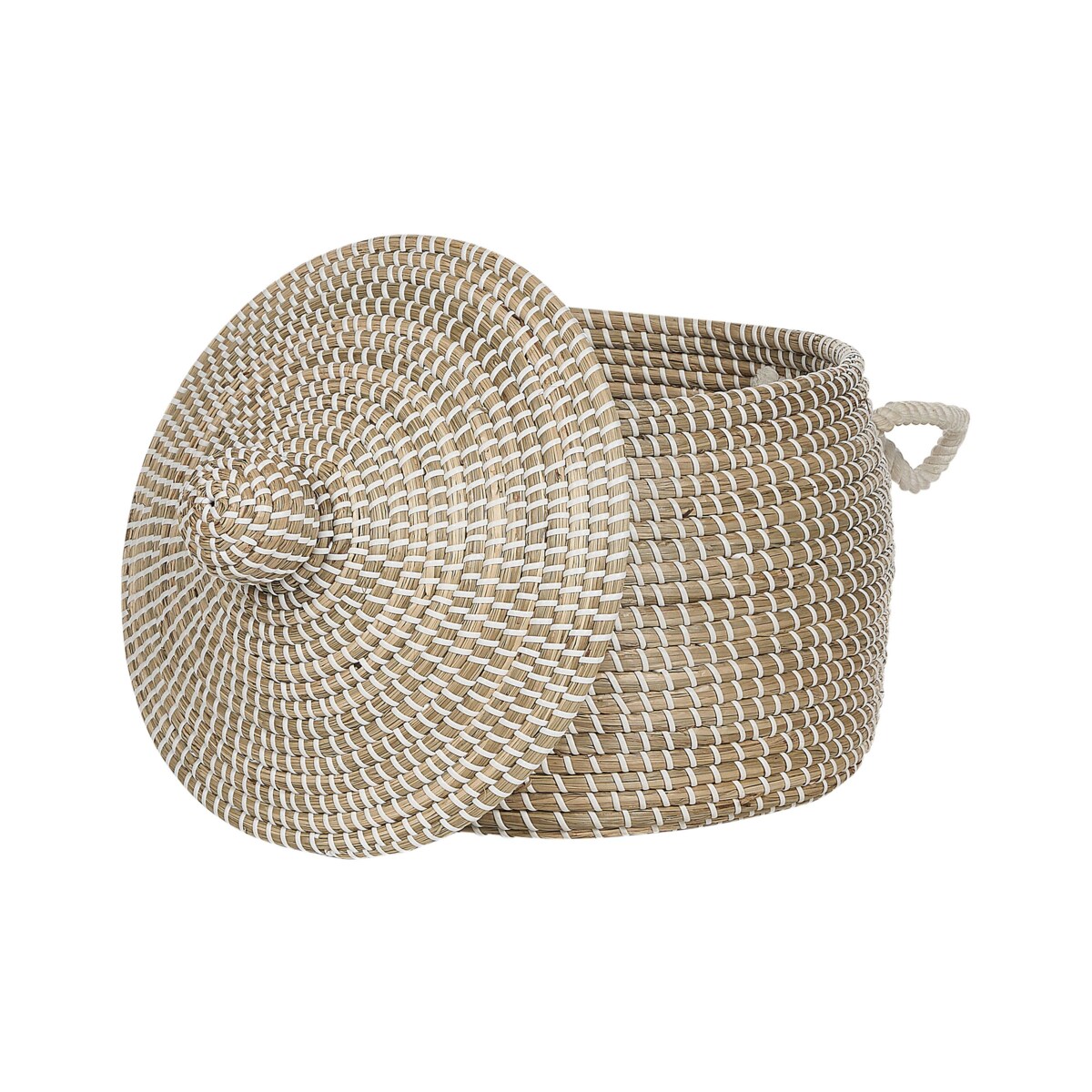 Kosz z trawy morskiej jasny MYTHO