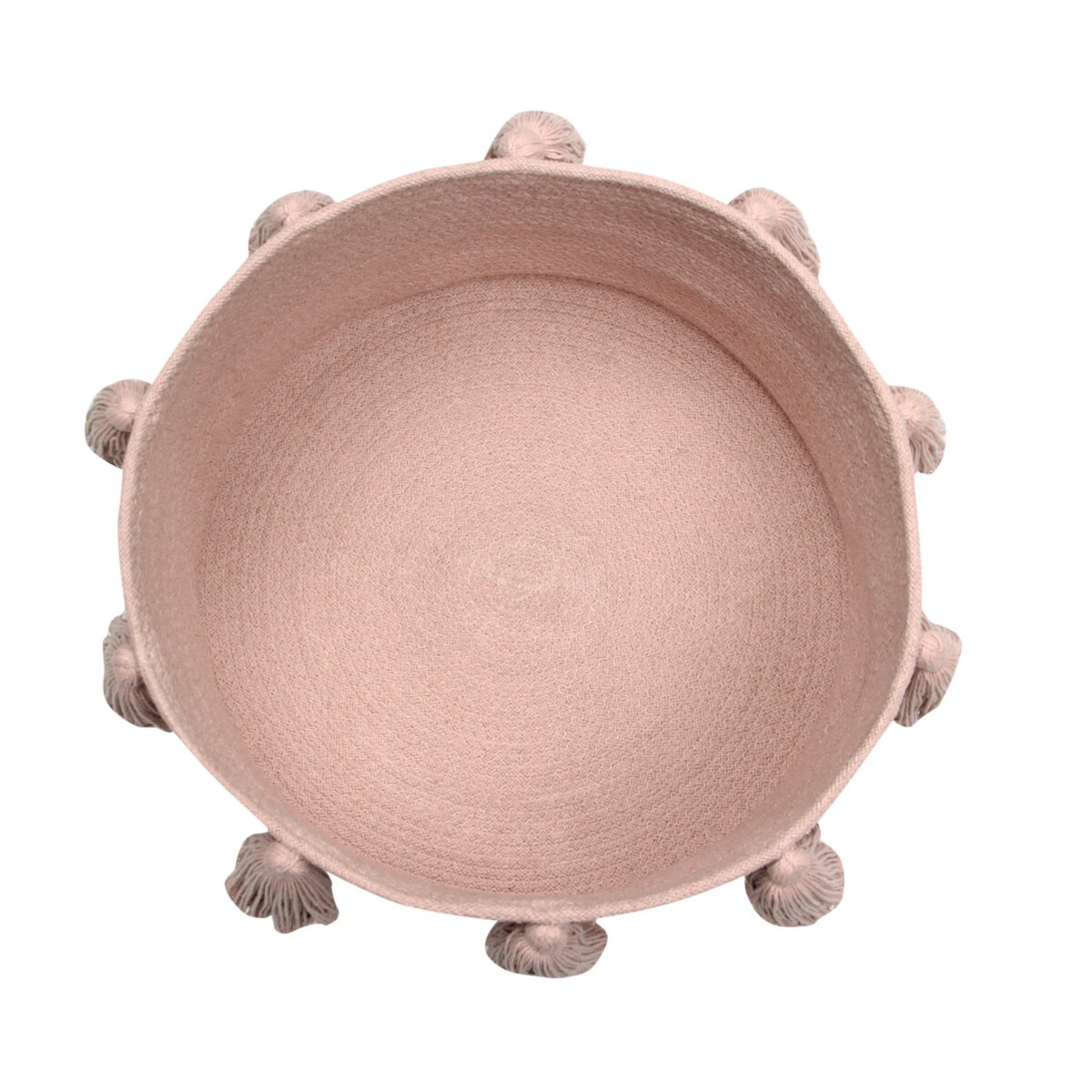 Kosz Basket Tassels Vintage Nude