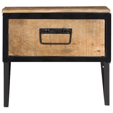 vidaXL Szafka nocna, 40x35x40 cm, lite drewno mango