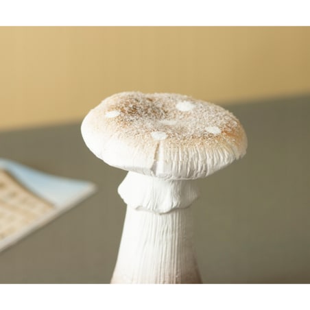 FIGURKA GRZYB biało-brązowy wys. 14cm