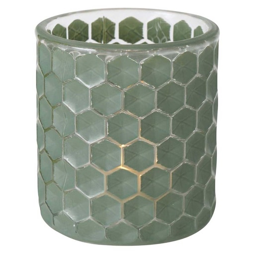 Świecznik mozaika DUSTIN, Ø 8 cm