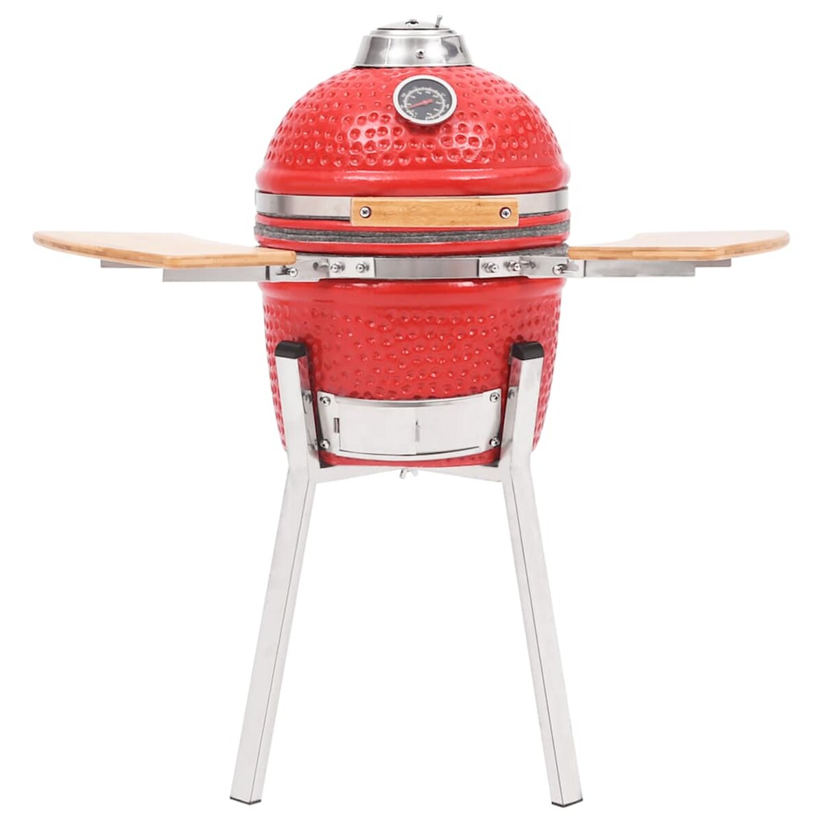 vidaXL Ceramiczny grill Kamado z wędzarnią, 76 cm