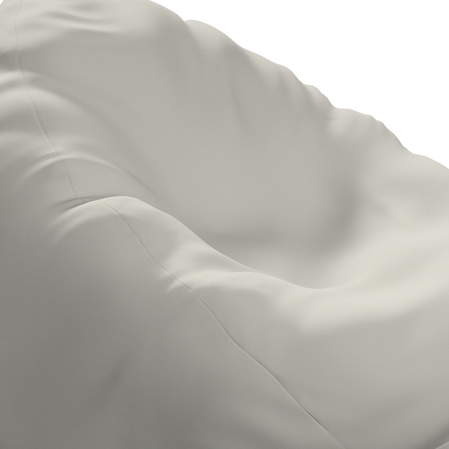 Worek do siedzenia Bowli, jasny szary, Ø80 x 115 cm, Cotton Story