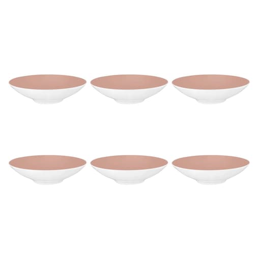 SELTMANN LIFE FASHION POSH ROSE Zestaw 6 talerzy do zupy 23 cm