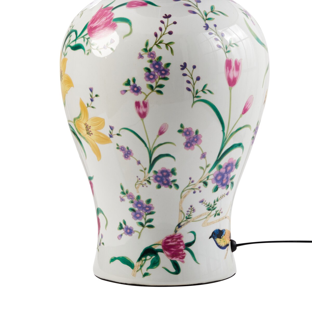 Lampa stołowa FEBROS Porcelana Biały